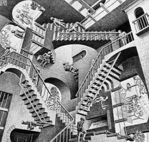 M. C. Escher's Relativity